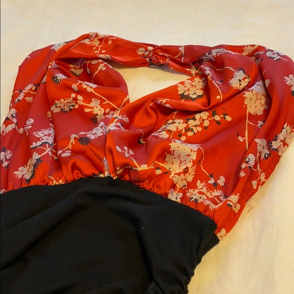 Satin bodice minidress - Picture 2 of 2